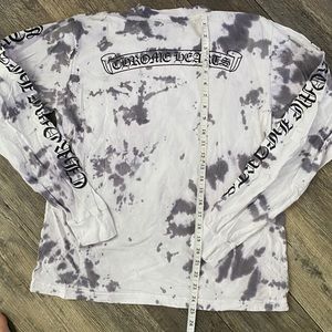 Chrome Hearts unisex Bella hand tie dyed tee large